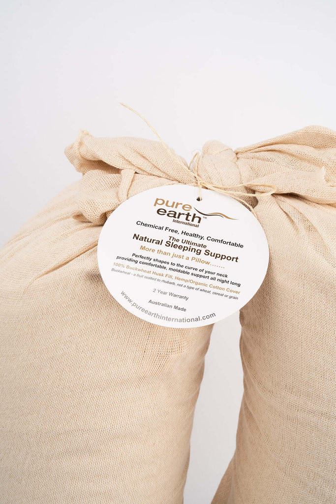 Organic Hemp & Buckwheat Husk Body Pillow - Pure Earth International